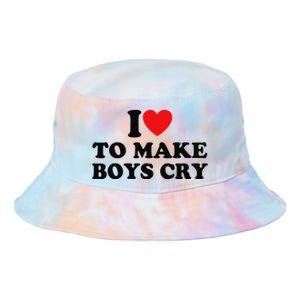 I Love To Make Cry Tie Dye Newport Bucket Hat