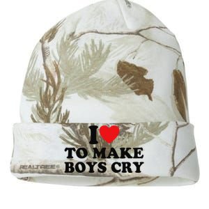 I Love To Make Cry Kati Licensed 12" Camo Beanie