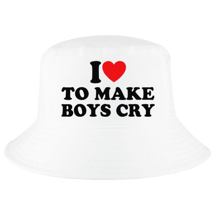 I Love To Make Cry Cool Comfort Performance Bucket Hat