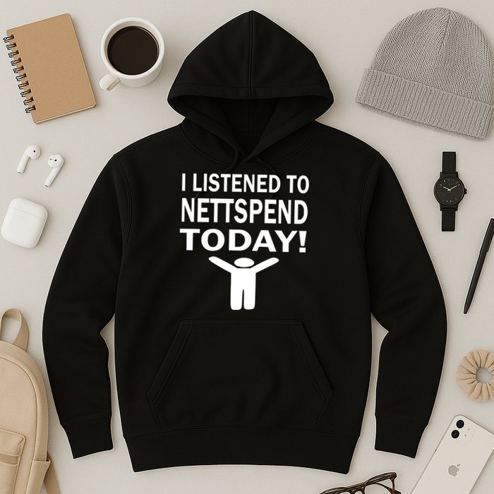 I Listened To Nettspend Today Hoodie
