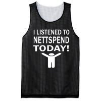 I Listened To Nettspend Today Mesh Reversible Basketball Jersey Tank