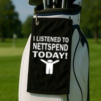 I Listened To Nettspend Today Golf Towel