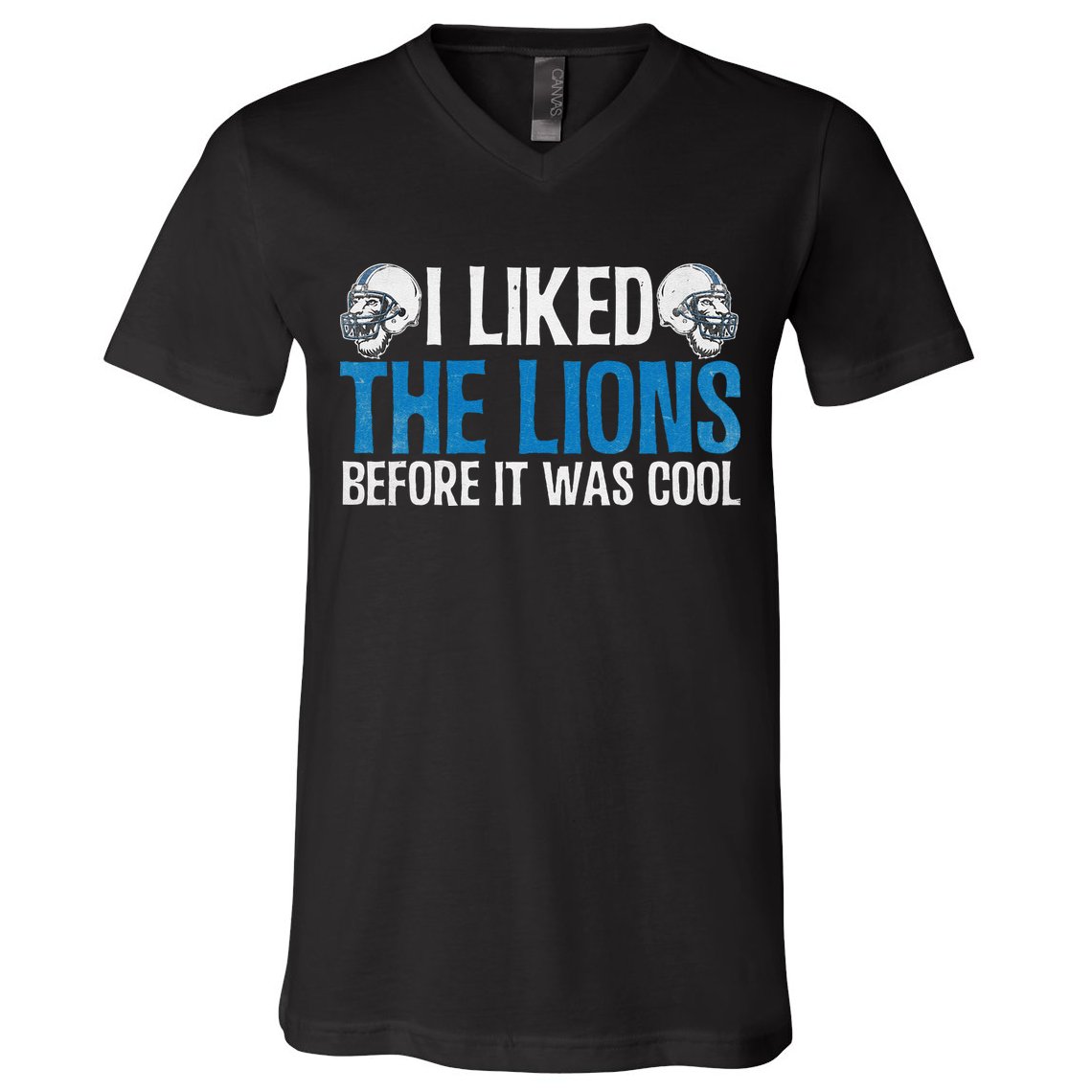 I Liked The Lions Before It Was Cool V-Neck T-Shirt
