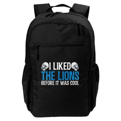I Liked The Lions Before It Was Cool Backpack