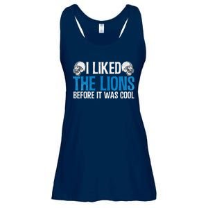 I Liked The Lions Before It Was Cool Ladies Essential Flowy Tank