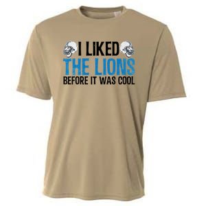 I Liked The Lions Before It Was Cool Cooling Performance Crew T-Shirt