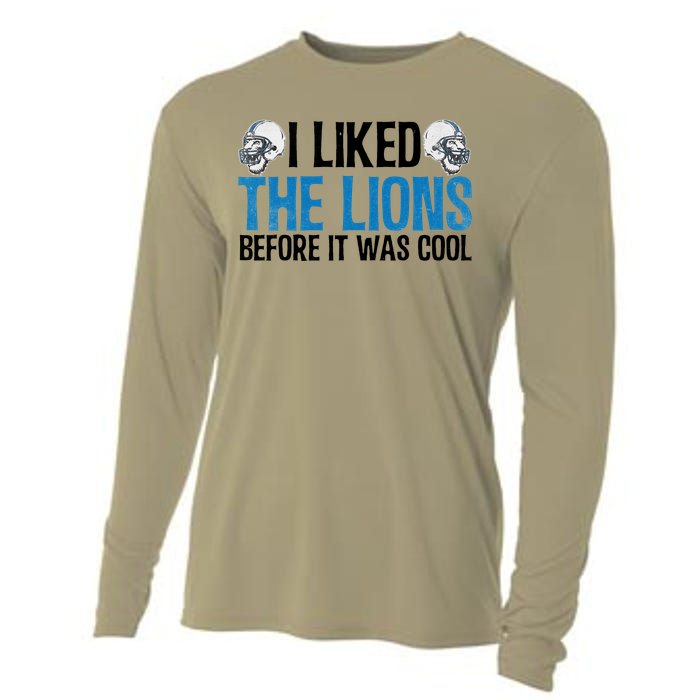 I Liked The Lions Before It Was Cool Cooling Performance Long Sleeve Crew