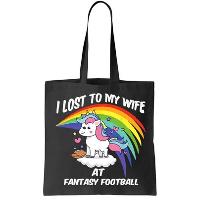 I Lost to My Wife at Fantasy Football Bag