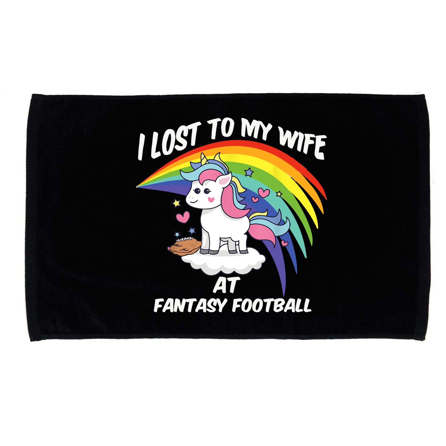 I Lost to My Wife at Fantasy Football Microfiber Hand Towel