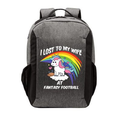 I Lost to My Wife at Fantasy Football Vector Backpack
