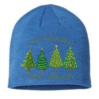 I Like Them Real Thick And Sprucey Christmas Tree Great Gift Sustainable Beanie