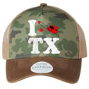 I Love Texas Chainsaw Legacy Tie Dye Trucker Hat