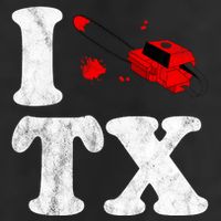 I Love Texas Chainsaw Adult Drive Performance Visor