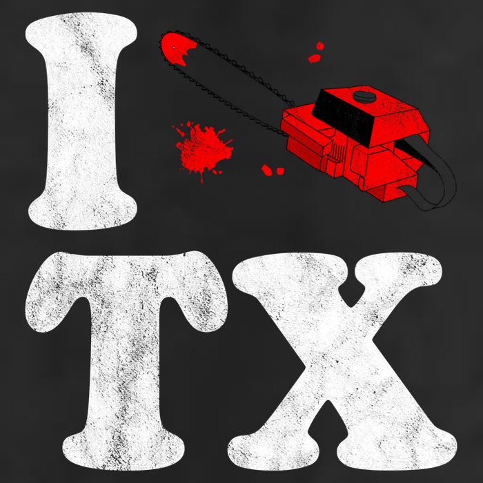 I Love Texas Chainsaw Adult Drive Performance Visor