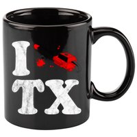 I Love Texas Chainsaw 11oz C Handle Ceramic Mug