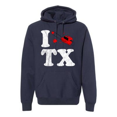 I Love Texas Chainsaw Premium Hoodie