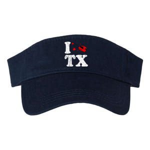 I Love Texas Chainsaw Valucap Bio-Washed Visor