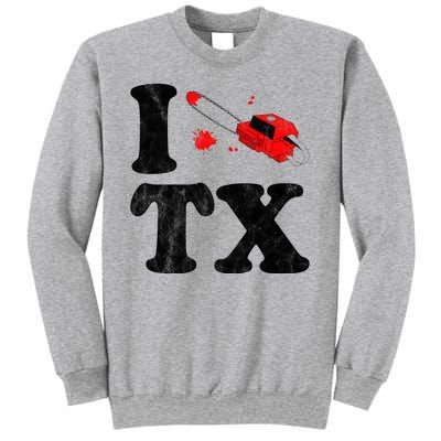 I Love Texas Chainsaw Sweatshirt