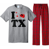 I Love Texas Chainsaw Pajama Set