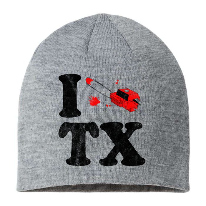 I Love Texas Chainsaw Sustainable Beanie