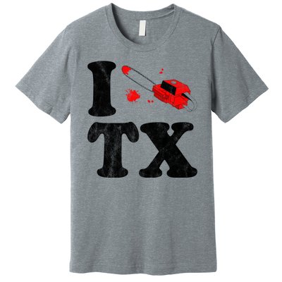 I Love Texas Chainsaw Premium T-Shirt