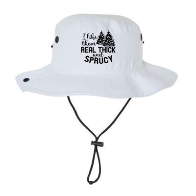 I Like Them Thick And Sprucey Christmas Trees Family Xmas Great Gift Legacy Cool Fit Booney Bucket Hat