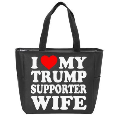 I Love Trump Because He Pisses Off The People I CanT Stand Zip Tote Bag