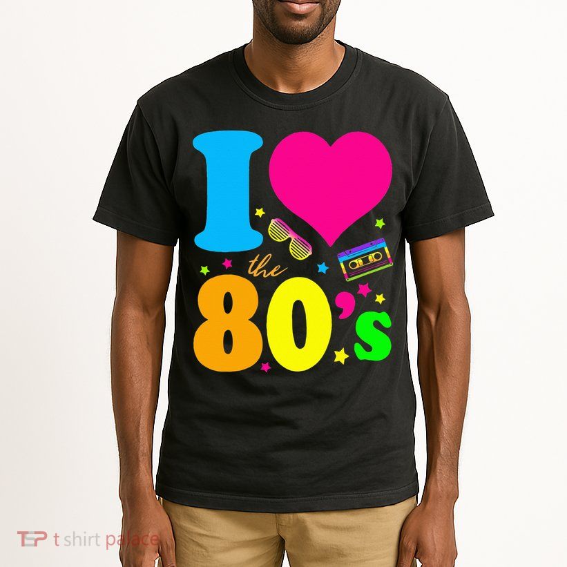 I Love The 80S 80s 90s Costume Party Tall T-Shirt