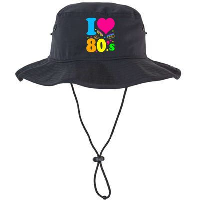 I Love The 80S 80s 90s Costume Party Bucket Hat
