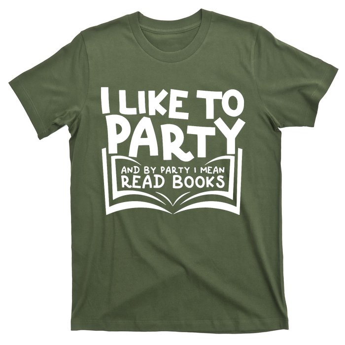 I Like To Party (Read Books) T-Shirt