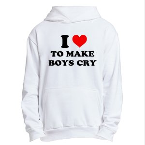 I Love To Make Boy Cry Urban Pullover Hoodie