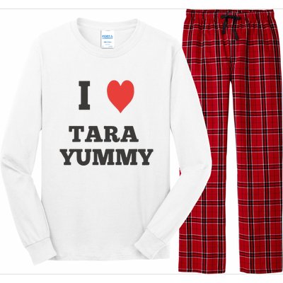 I Love Tara Yummy Long Sleeve Pajama Set