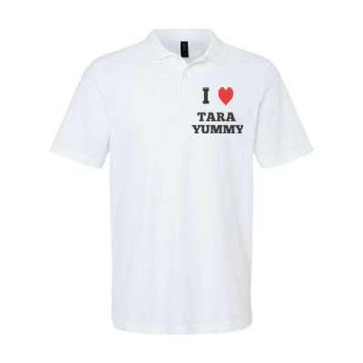 I Love Tara Yummy Softstyle Adult Sport Polo