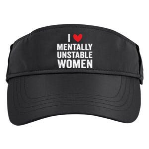 I Love Tally Unstable Funny Ironic Meme Gift Adult Drive Performance Visor