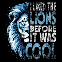 I Liked The Lions Before It Was Cool Funny Vintage Baby Bodysuit