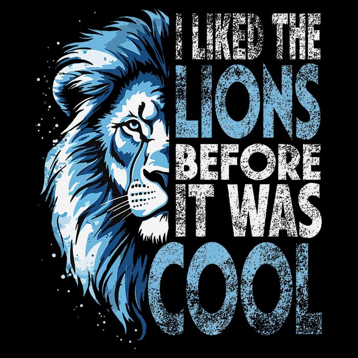 I Liked The Lions Before It Was Cool Funny Vintage Baby Bodysuit