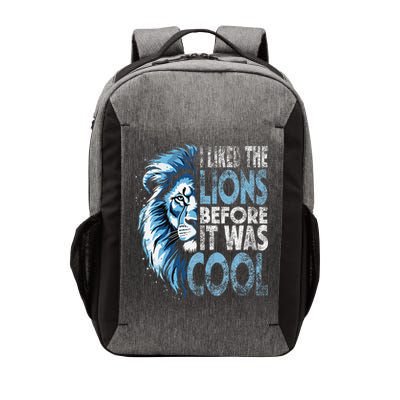I Liked The Lions Before It Was Cool Funny Vintage Vector Backpack