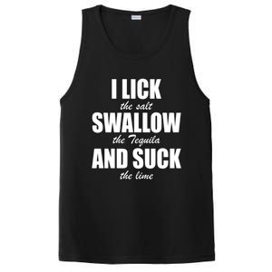 I Lick The Salt Swallow The Tequila And Suck The Lime Cool Gift PosiCharge Competitor Tank