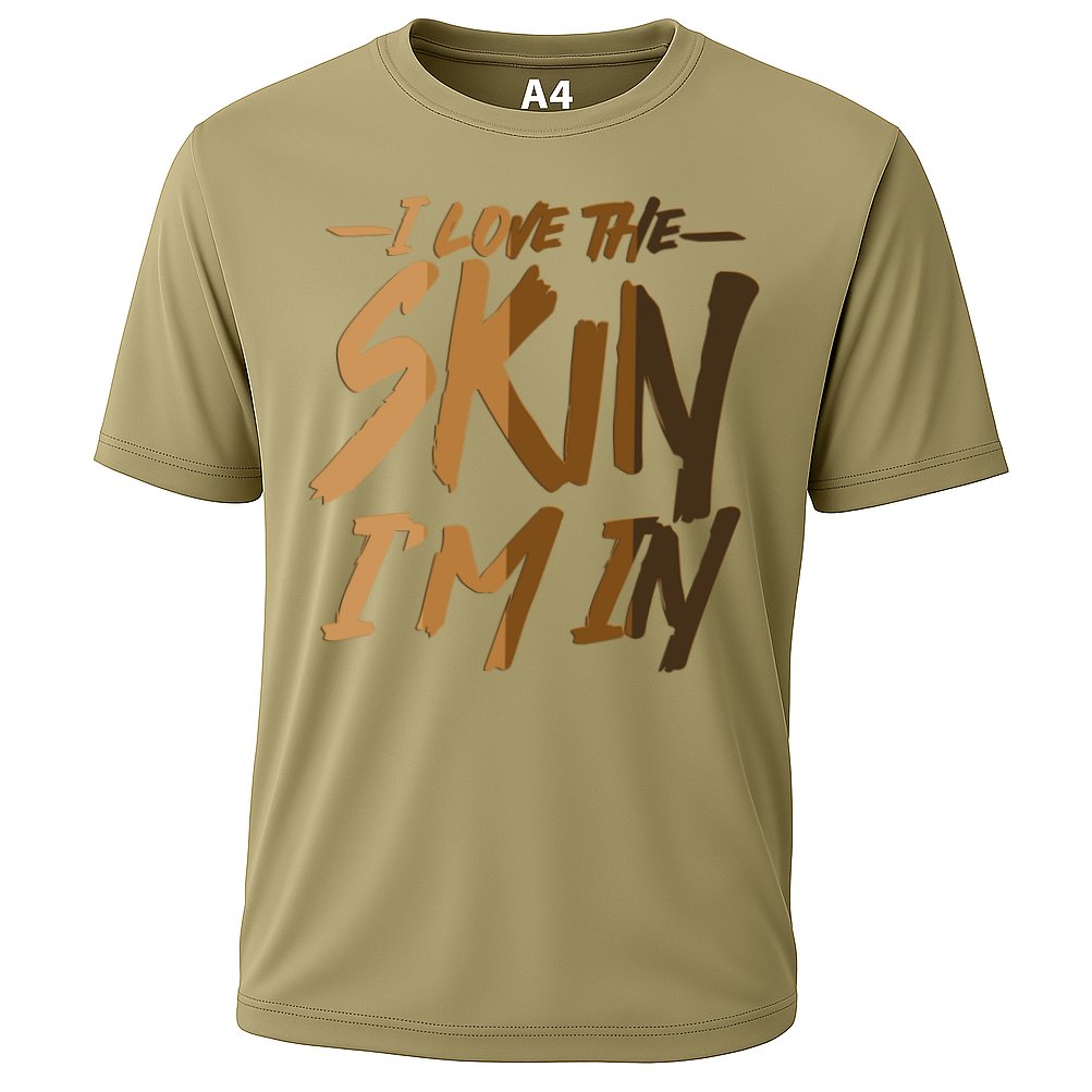 I Love The Skin I'm In Melanin Skin Tones Cooling Performance Crew T-Shirt