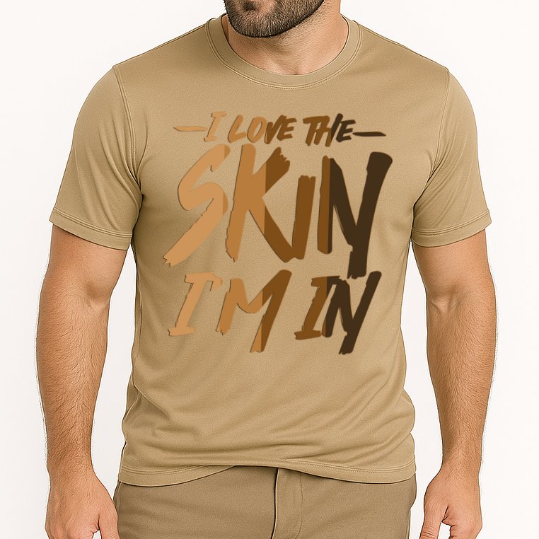 I Love The Skin I'm In Melanin Skin Tones Cooling Performance Crew T-Shirt