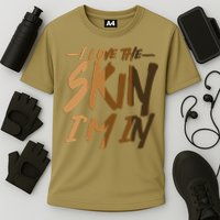 I Love The Skin I'm In Melanin Skin Tones Cooling Performance Crew T-Shirt