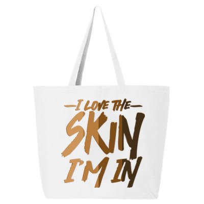 I Love The Skin I'm In Melanin Skin Tones 25L Jumbo Tote