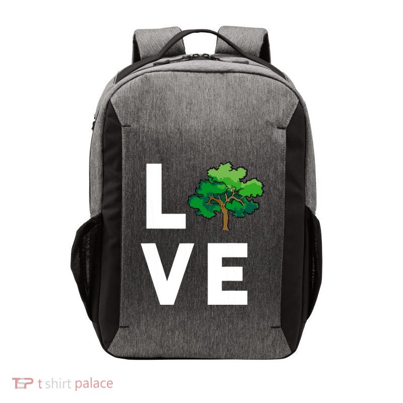 I Love Trees Cute Tree Environment Nature Lovers Gift Vector Backpack