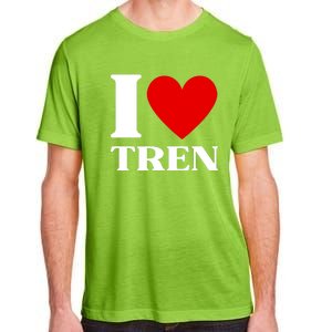 I Love Tren Funny Bodybuilder Adult ChromaSoft Performance T-Shirt