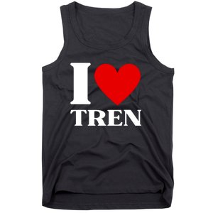 I Love Tren Funny Bodybuilder Tank Top