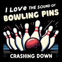 I Love The Sound Of Bowling Pins Crashing Down Funny Bowling Cool Gift 16 in Basic Backpack