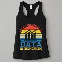 I Love The Smell Of Data In The Morning Data Analyst Womens Tank Top