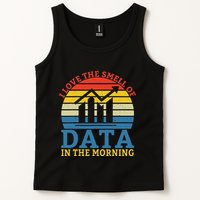 I Love The Smell Of Data In The Morning Data Analyst Tank Top