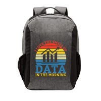 I Love The Smell Of Data In The Morning Data Analyst Vector Backpack