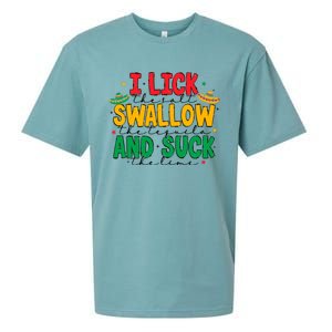 I Lick The Salt Swallow The Tequila Sueded Cloud Jersey T-Shirt